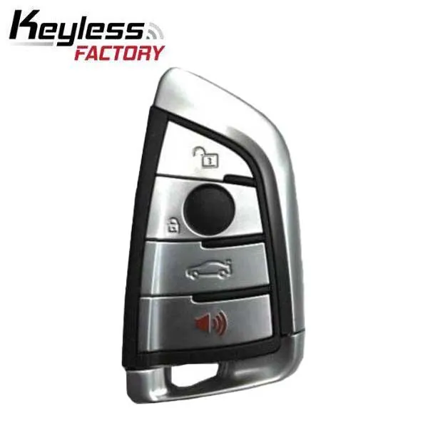 BMW smart key photographed for the UHS Hardware product catalog