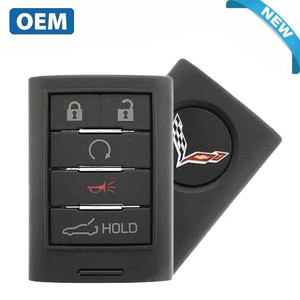 Chevrolet smart key photographed for the UHS Hardware product catalog