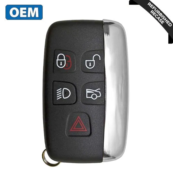 Jaguar smart key photographed for the UHS Hardware product catalog