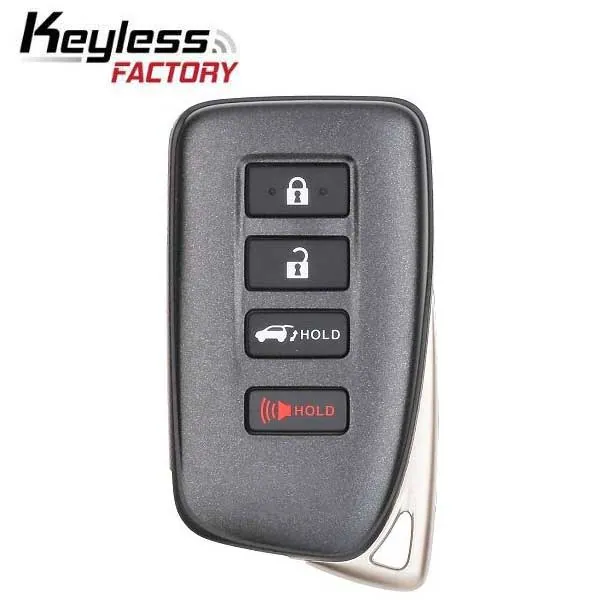 Lexus smart key photographed for the UHS Hardware product catalog