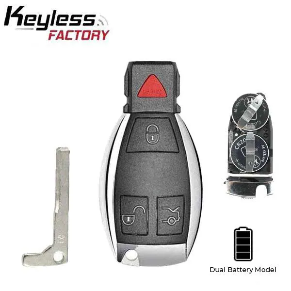 Mercedes-Benz electronic ignition key photographed for the UHS Hardware product catalog