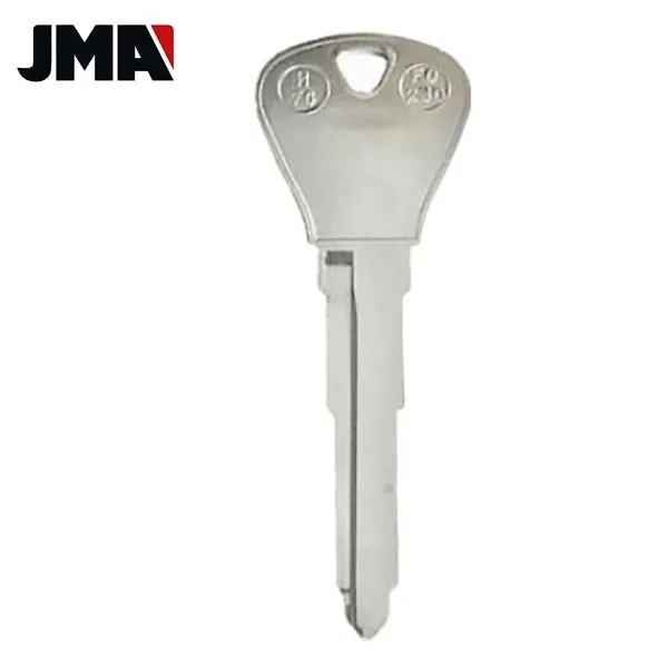 Mercury mechanical key photographed for the UHS Hardware product catalog