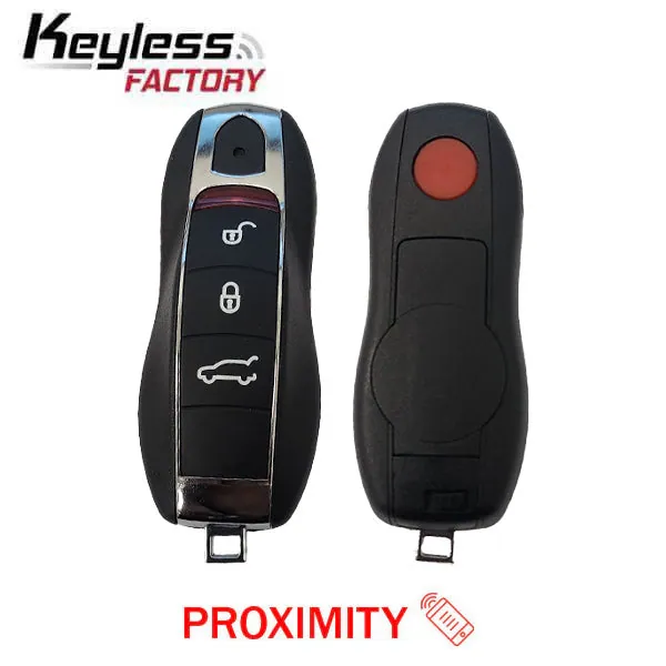 Porsche smart key photographed for the UHS Hardware product catalog