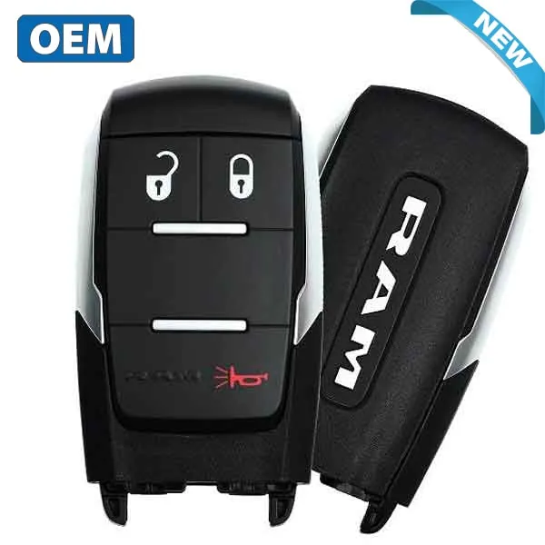 Ram smart key photographed for the UHS Hardware product catalog