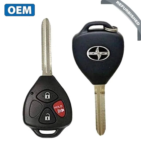 Scion remote-head key photographed for the UHS Hardware product catalog