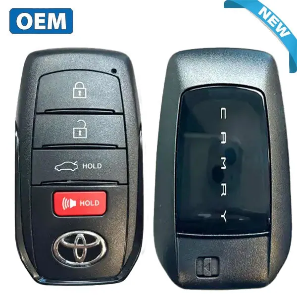 Toyota smart key photographed for the UHS Hardware product catalog